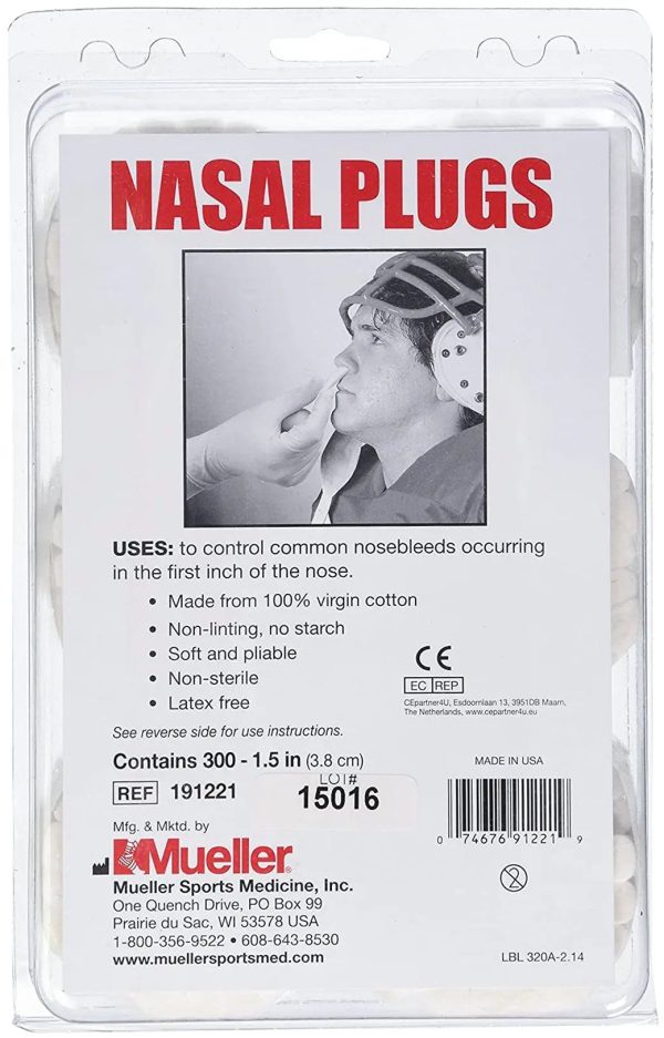 Mueller Sports Medicine Nasal Plugs Discount